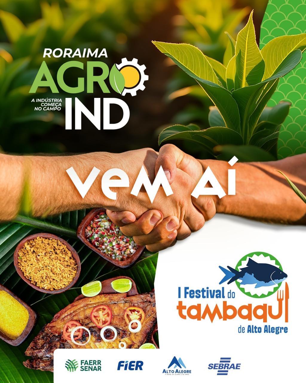 Evento Roraima Agroind, em conjunto com o I Festival do Tambaqui de Alto Alegre