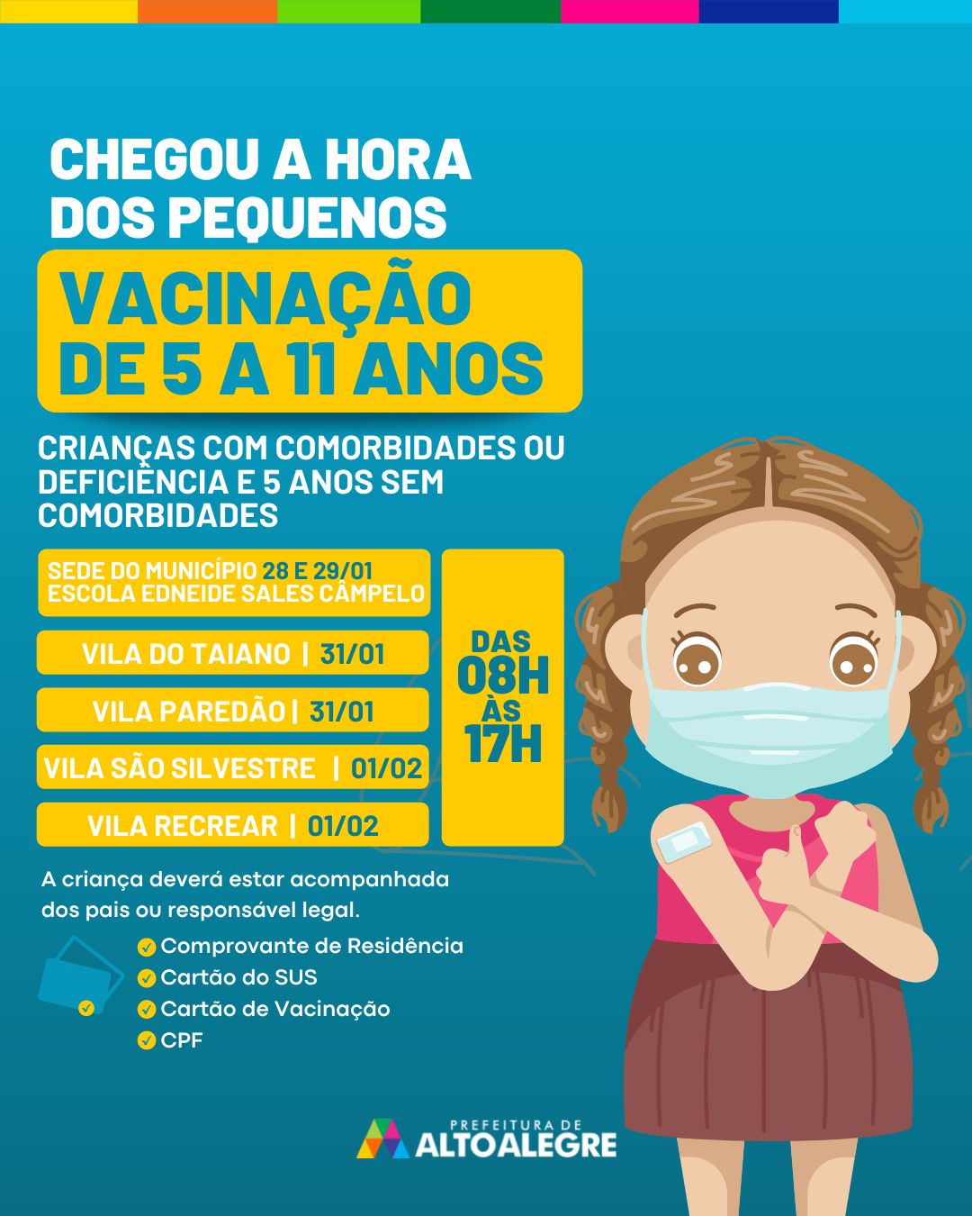Vacinação Infantil contra Covid-19